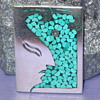 Mayan Deity Pin from Arte en Plata 