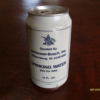 Budweiser Water Can - Breweriana