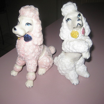 Ceramic poodles - Animals