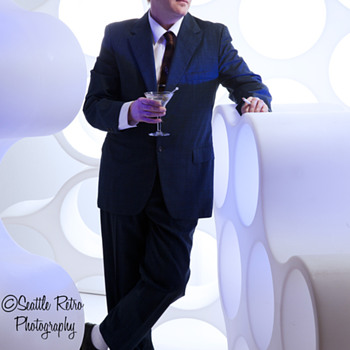 Nothing like a man in a suit-especially, a vintage suit. - Mens Clothing