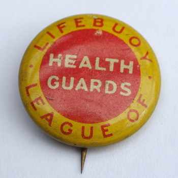 Lifebouy League of Health Guards Pin