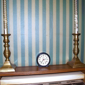 brass candlesticks--1930s?