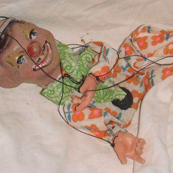 Toy old puppet