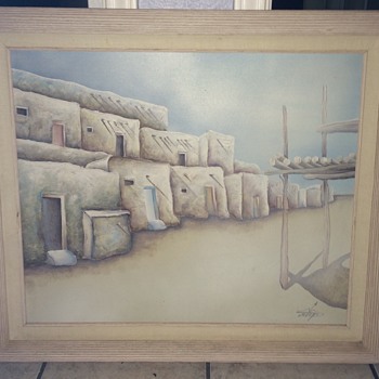 Oil Painting on Canvas Art - Visual Art