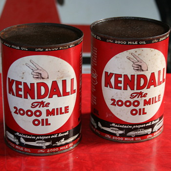 kendall oil can