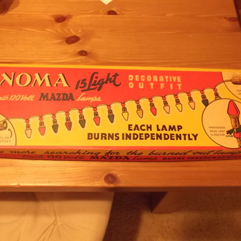 Vintage Noma Christmas Lights