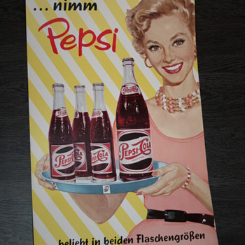 pepsi cola poster