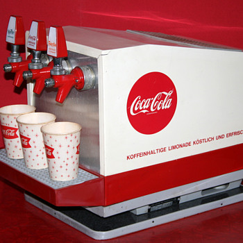 Coca cola soda fountain