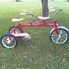Kids trike built for two