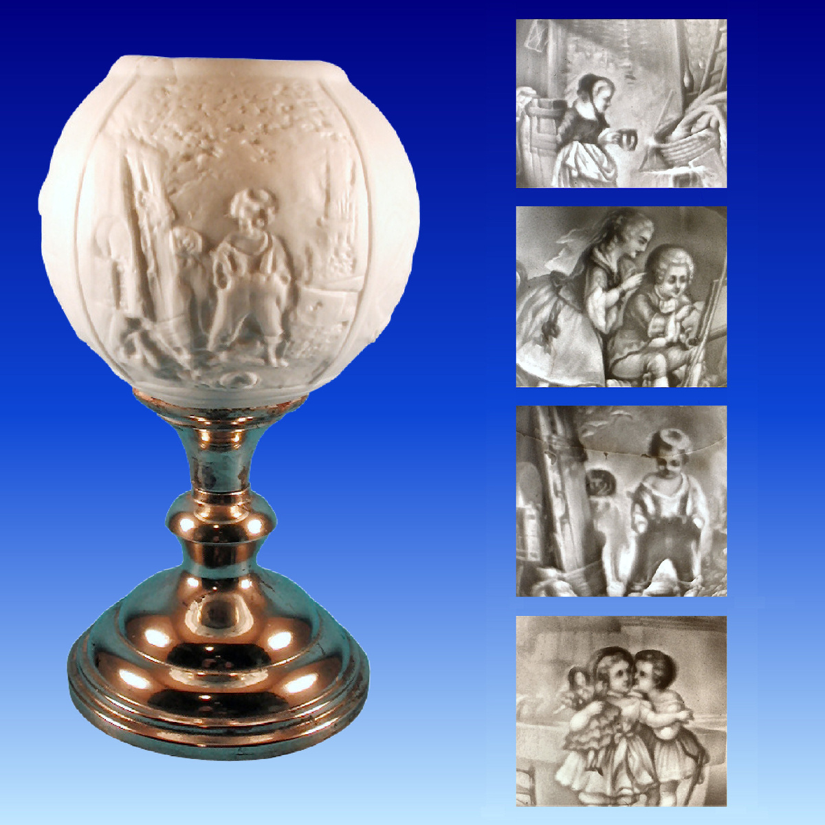 Fairy Lamps Lithophanes Collectors Weekly