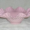 Fenton Hobnail Ruffled-edge Bowl