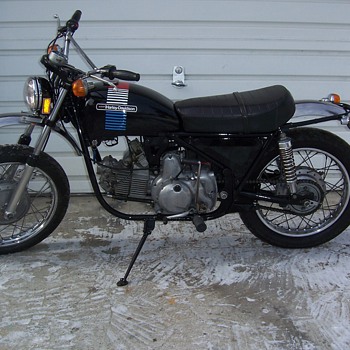 1973 Harley SX350 & 1973 Harley X90