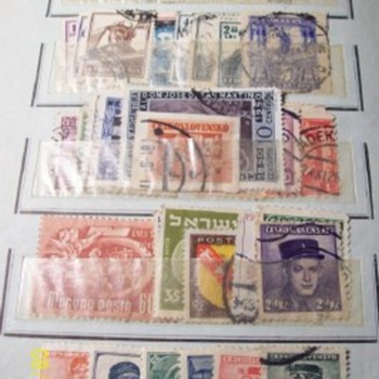 Stamps from the old album - Stamps
