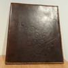 ART DECO LEATHER PHOTO ALBUM