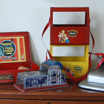 Boy's Role Play Toys of the 40s and 50s.