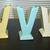 V is for Victory pottery by Metlox
