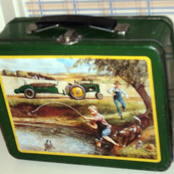 Vintage John Deere Lunch Box
