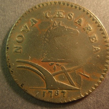 1787 New Jersey colonial coin - US Coins