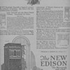 1919 - Edison Phonograph Advertisement