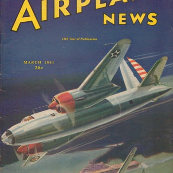 1941 - Model Airplane News magazine - March