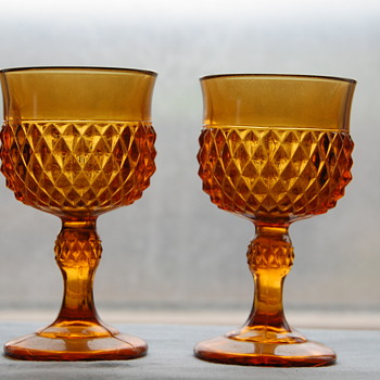 Indiana Glass "Diamond point" - Glassware