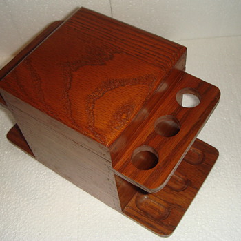 Wood Humidor for Pipes and Tobacco - Unknown date. - Tobacciana