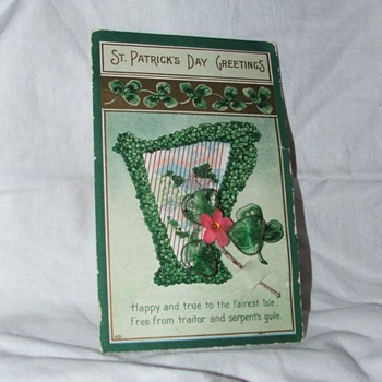 St. Patrick's Day Greetings Postcard