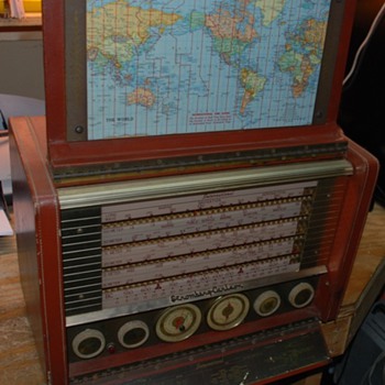 Beautiful 1956 Stomberg Carlson Trans-Oceanic Radio model AWP-8 - Radios