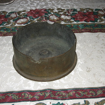 World War II Trench art ash tray - Folk Art