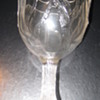 antique goblet with tree owl and rat