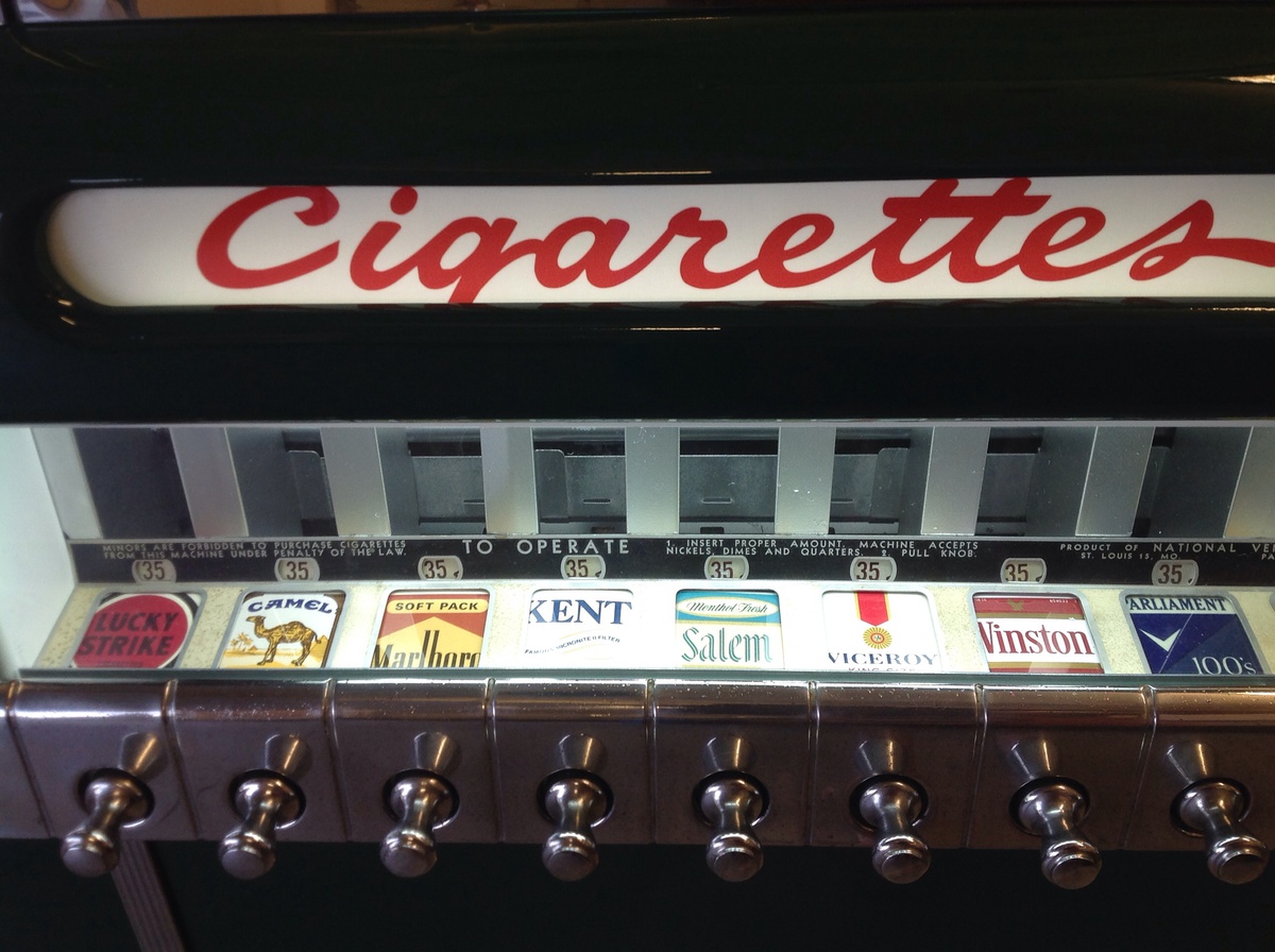 National Cigarette Machine 9 Pull Collectors Weekly