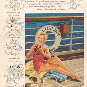 1951 - Matson Lurline Advertisement