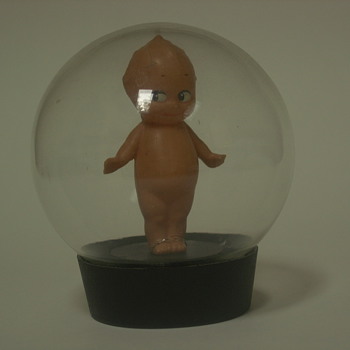 kewpie in glass bubble - Dolls