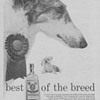 1955 Borzoi Vodka Advertisement