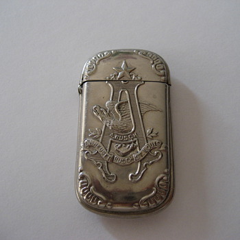 Pre-Prohibition Anheuser Busch St Louis Brewery Match Safe - Breweriana