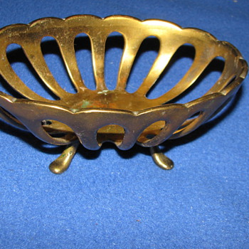 Vintage Brass Soap Dish