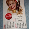 coca cola calendar