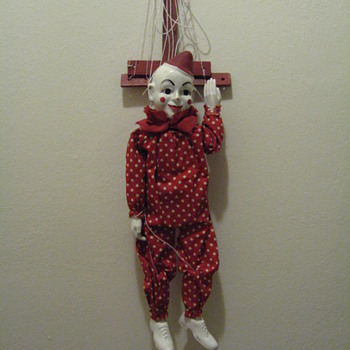 C.1950  - TETO - HAZELLE'S MARIONETTE  NO.8O1 WITH ORIGINAL BOX AND PAPERS