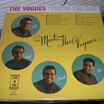 THE VOGUES YOU'RE THE ONE CO & CE RECORD LABEL 1229
