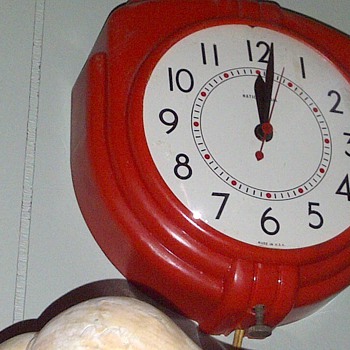  Art Deco clock  National Call self starting clock