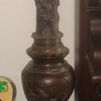 We call it our "Monkey Floor Lamp" - Lamps