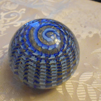 Art Glass Paperweight - Art Glass