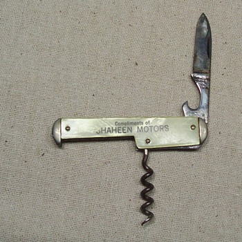 Camillus advertising knife - Advertising