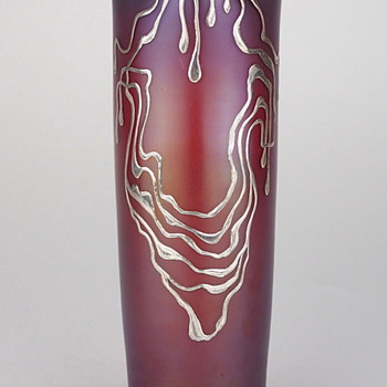 Ferdinand von Poschinger Silver Overlay circa 1900 - Art Glass
