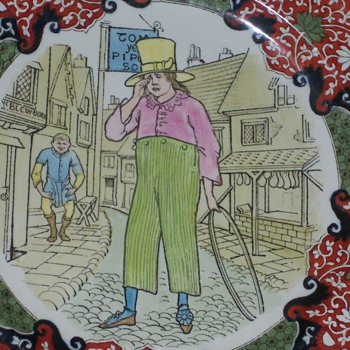 NEED HELP ANTIQUE 1905 COPELAND LATE SPODE POTTERY PLATE - Art Pottery