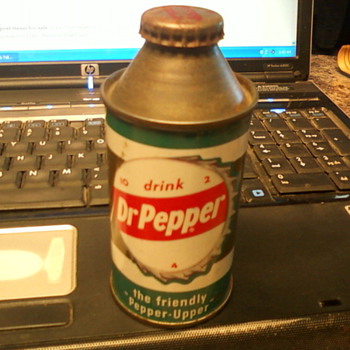 Dr Pepper Cone top sealed and full