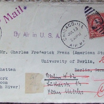 Old Envelope That Has Been Around 