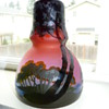 Riedel Scenic cameo glass with numerous flashed glass layers.