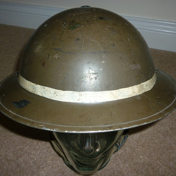 WW11 Mines Rescue/Security helmet - Military and Wartime