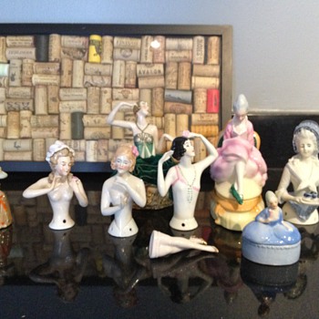 Collection of Half Dolls - Dolls